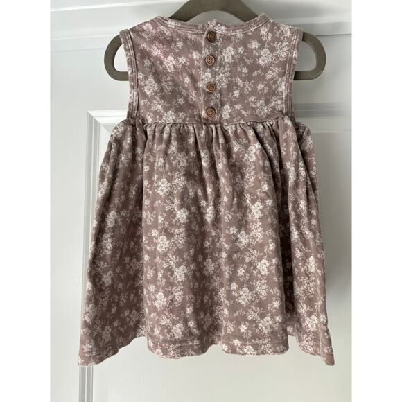 Jamie Kay Beige Floral Dress Size 2T VGUC - Picture 2 of 3